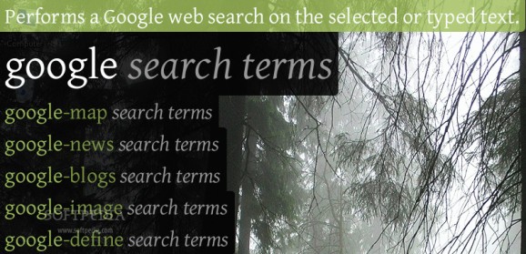 Enso Web Search Anywhere screenshot
