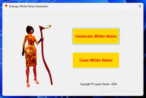 Entropy White Noise Generator screenshot