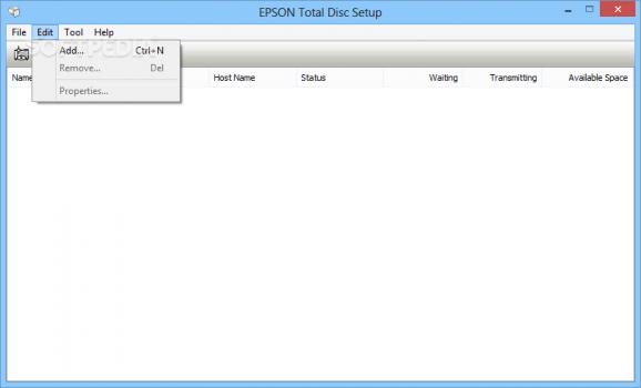 EPSON Total Disc Maker screenshot