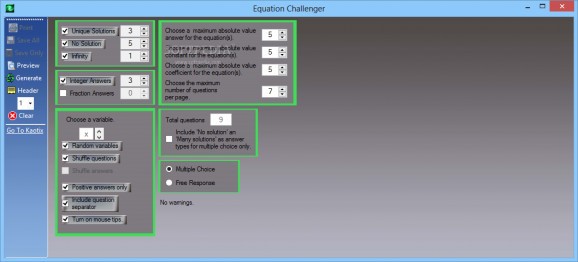 Equation Challenger screenshot