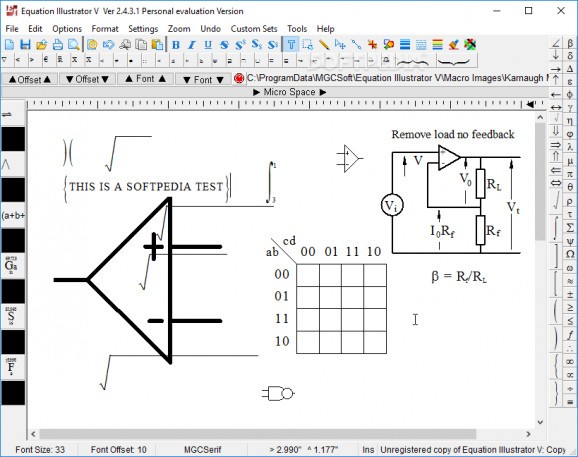 Equation Illustrator screenshot