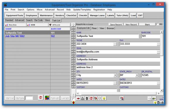 Equipment/Tool Organizer Pro screenshot
