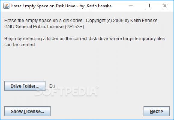 Erase Disk screenshot