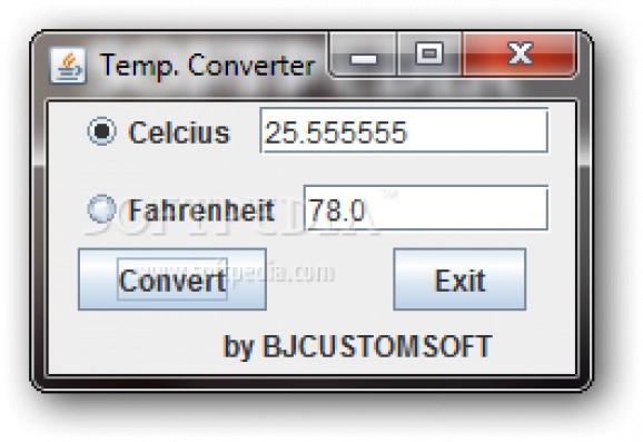 Temp. Converter screenshot