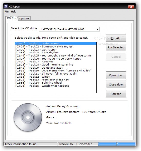 CD Ripper screenshot