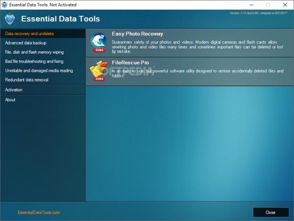 Essential Data Tools screenshot