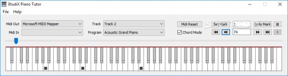 EtudiX Piano Tutor screenshot