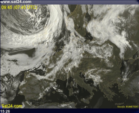 Eumetsat Satellite - Loop Europe screenshot