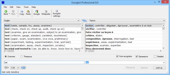 Euroglot Professional screenshot