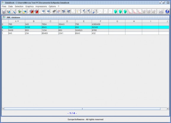 DataBook screenshot