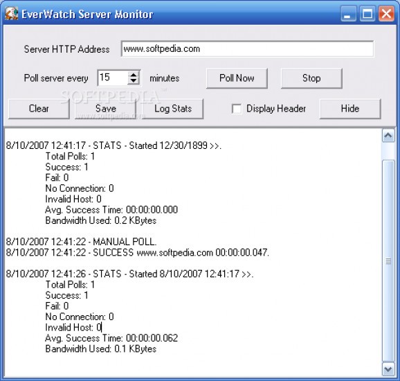 EverWatch Server Monitor screenshot