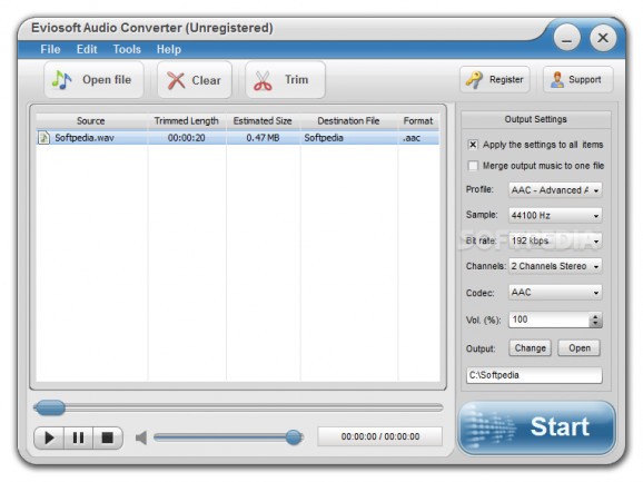 Eviosoft All-In-One Video Suite screenshot
