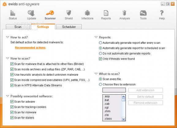 Ewido Security Suite screenshot