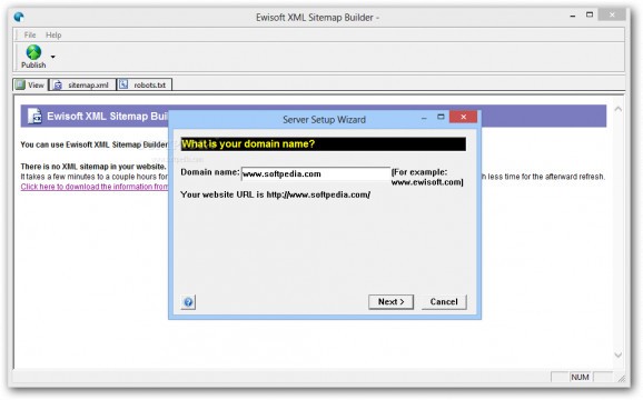 Ewisoft XML Sitemap Builder screenshot