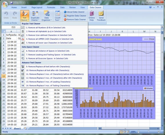 Excel Data Cleaner Premium screenshot