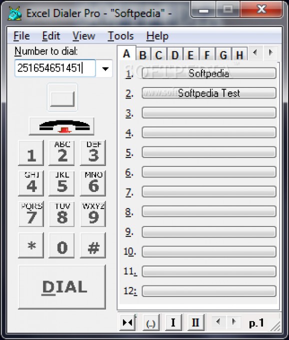 Excel Dialer Pro screenshot