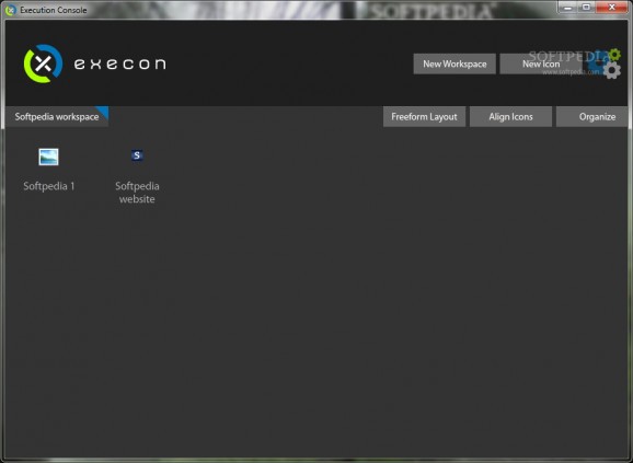 Execution Console screenshot