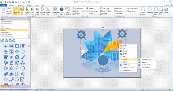 EximiousSoft Logo Designer screenshot