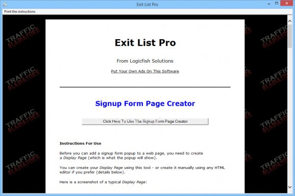 Exit List Pro screenshot