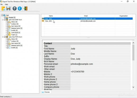 Export Tool for Mail App screenshot