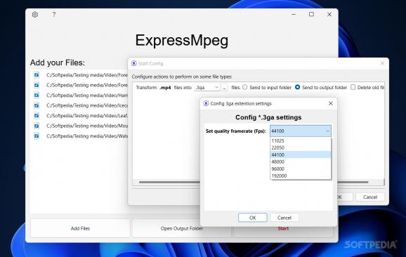ExpressMpeg screenshot