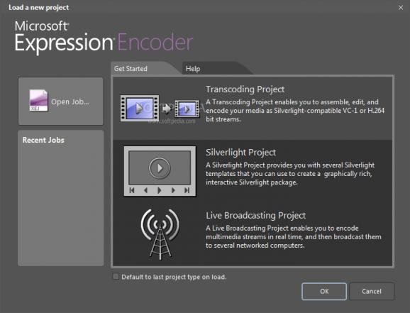 Microsoft Expression Encoder screenshot