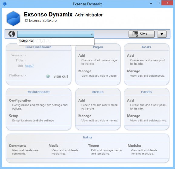 Exsense Dynamix screenshot