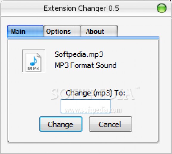 Extension Changer screenshot