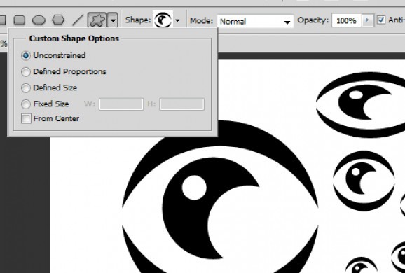 Eye Custom Shapes screenshot