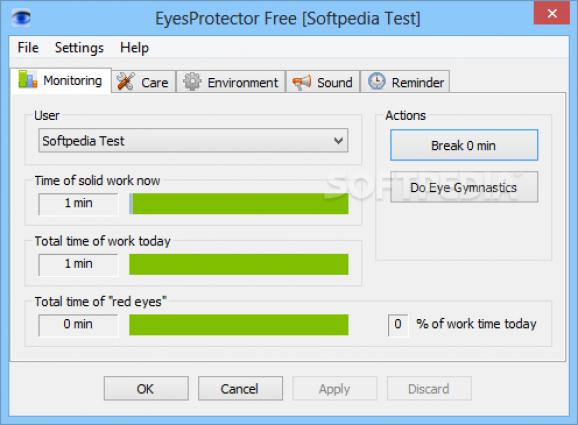EyesProtector Free screenshot