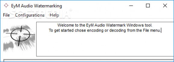 Eym Audio Watermark GUI screenshot