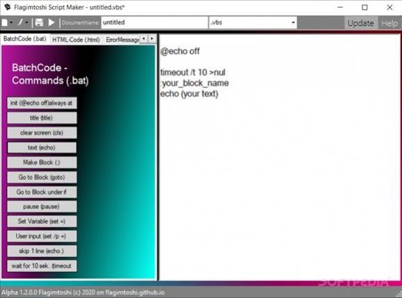Script Maker screenshot