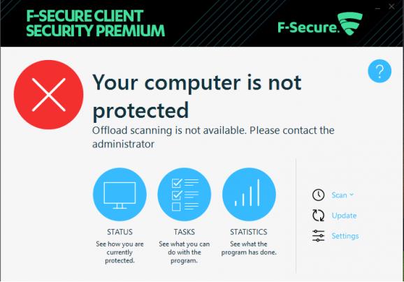 F-Secure Client Security screenshot