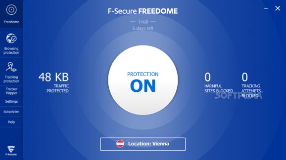 F-Secure Freedome screenshot