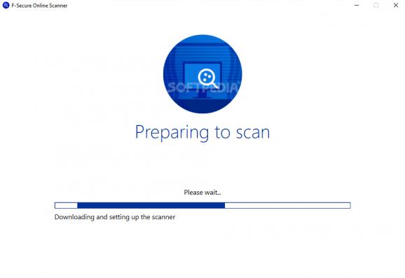 F-Secure Online Scanner screenshot