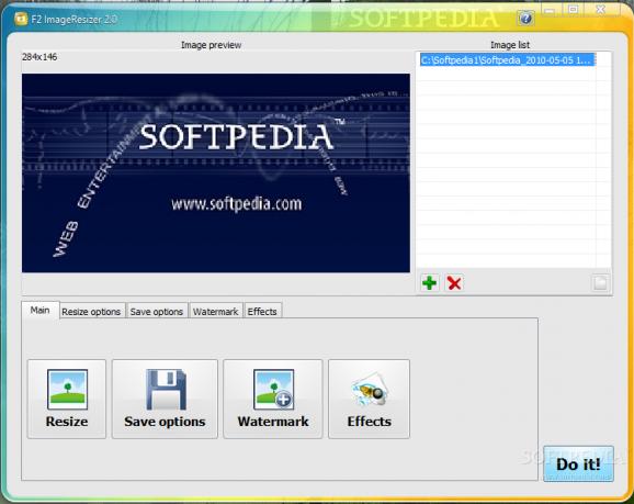 F2 ImageResizer screenshot