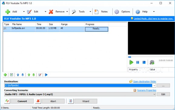 FLV Youtube To MP3 screenshot
