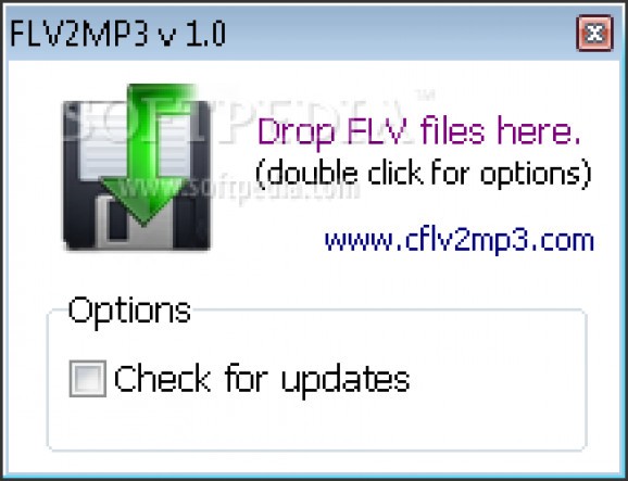 FLV2MP3 screenshot