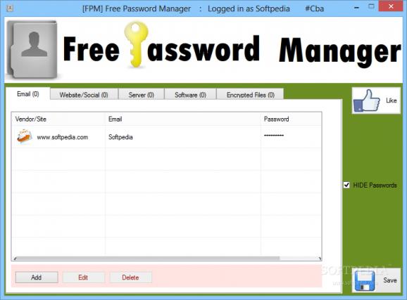 [FPM] Free Password Manager screenshot