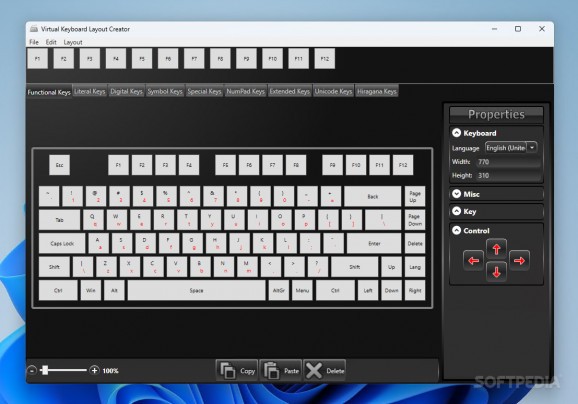 MindFusion Virtual Keyboard for WPF screenshot