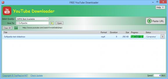 FREE YouTube Downloader screenshot