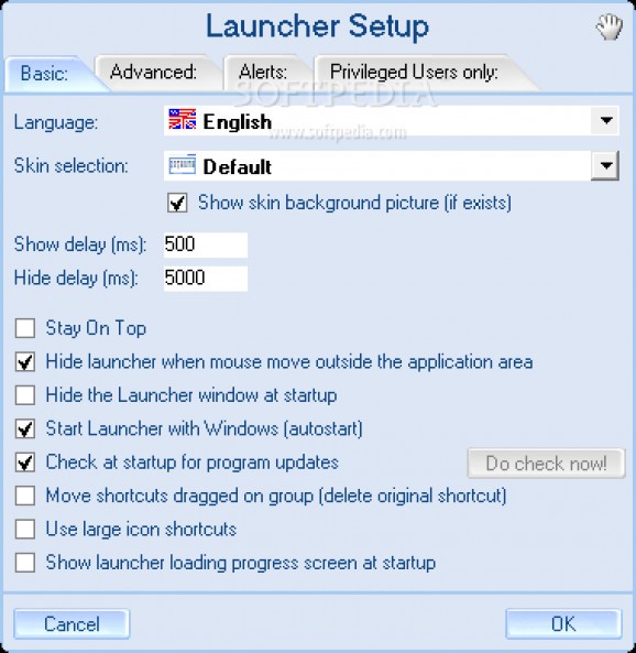 FSL Launcher screenshot