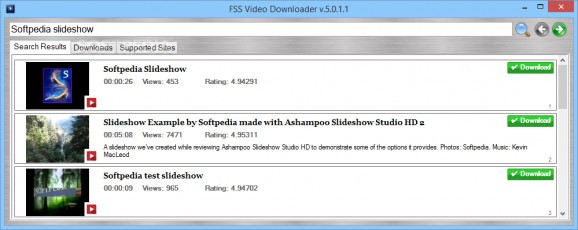 FSS Video Downloader screenshot