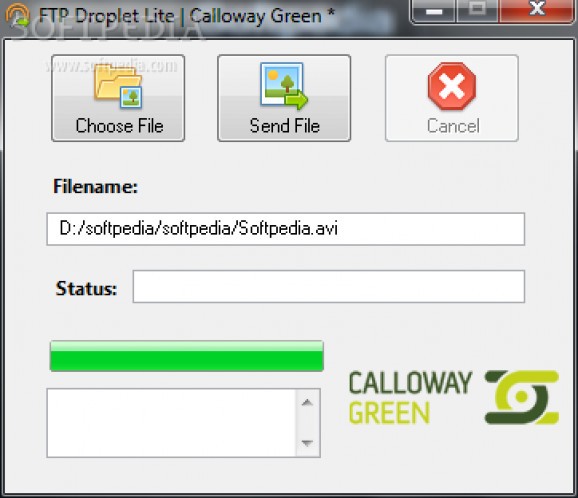 FTP Droplet Lite screenshot