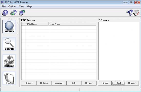 FTP Scanner screenshot