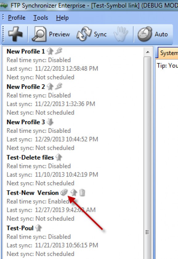 FTP Synchronizer Enterprise screenshot
