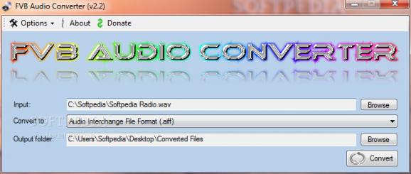 FVB Audio Converter screenshot