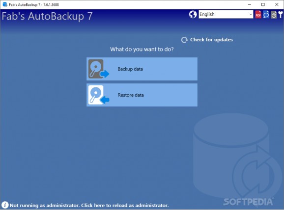 Fab's AutoBackup screenshot