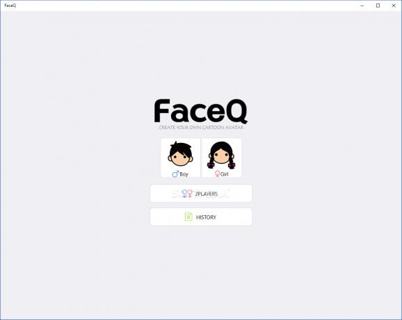 FaceQ for Windows 8/10 screenshot