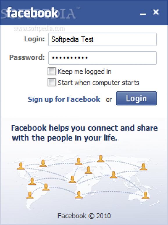Facebook Client screenshot
